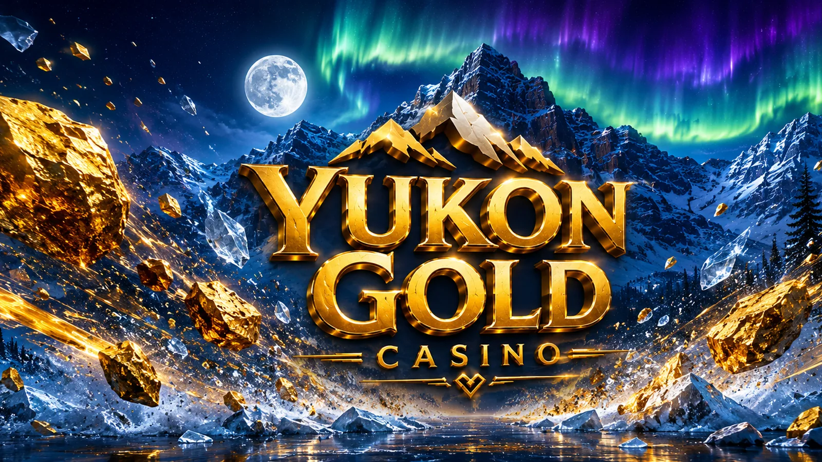 Yukon Gold themed hero artwork